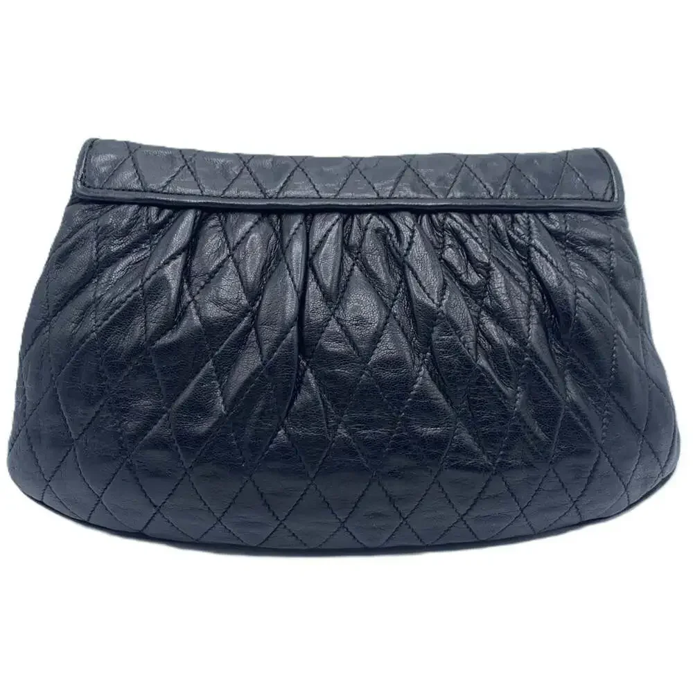 CHANEL Lambskin Leather Shoulder Bag